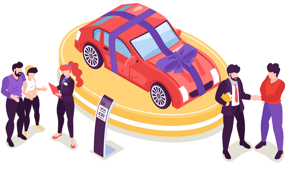 Insurance company illustration